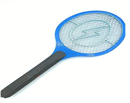 LEOFLA Raquette Électrique Rechargeable Tuer Les Moustiques Mouches Insectes Maison Et Camping