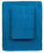 zer0bed, Badetücher Türkis, Set 2 Badetücher, Gesichtstuch, Bidet-Handtuch, Uni, Türkis, 100% Baumwolle, Set 2 Stück