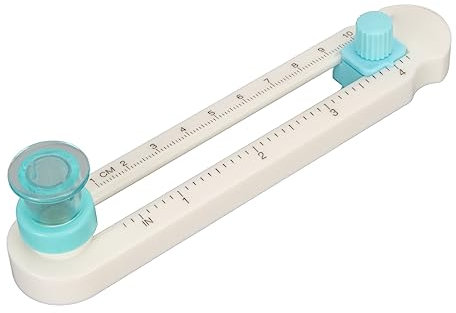 Tragbarer Kreisschneider, Kreisförmiger Papierschneider, Verstellbares Kreisschneidemesser, Mindestdurchmesser 2 Cm