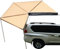 GZYHDC Car Awning Camping 270° Vehicle Awning, Pull-Out Car Side Awning, Retractable Car Side Awning with Storage Bag for Outdoor Activities