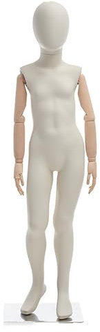 Manichino Manichino Regolabile per Bambini, Supporto per Fotografia da Piccolo a Medio, Vestito da Bambino con Testa Ovale, Forma di Manichino, Braccio e Busto Staccabile ( Color : Stance 1 )