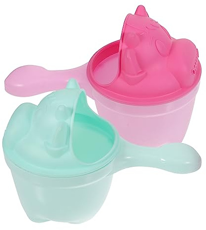 HAPINARY 2pièces Gobelet De Rinçage De Shampooing Pour Cartoon De Douchette Pour Baignade Et Lavage Des Cheveux