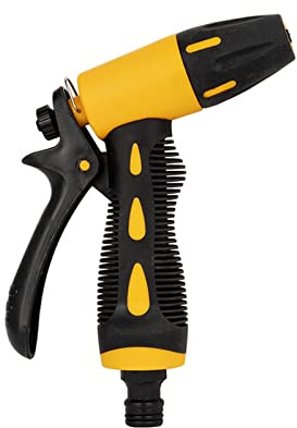 DSWMY Hose Pipe Spray Gun, Garden Watering Jet Spray High Pressure Sprinkler Foam Lance Automobiles Cleaning Tool