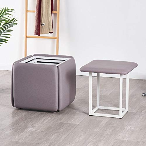 Cubo de asiento de fiesta al aire libre con ruedas giratorias, taburete apilable impermeable para organización creativa y asiento cómodo