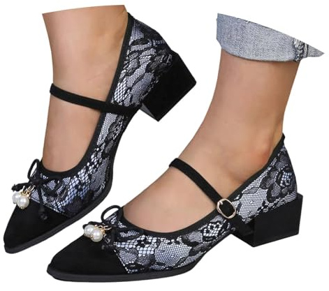 Zapatos tradicionales para mujer, bailarinas, cómodos, planos, para el Oktoberfest, para bodas, bailarinas, elegantes, para traje regional, zapatos de baile, suaves, C29 Azul Claro, 35 EU