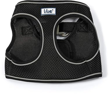 Ancol Viva Step-in Comfort Harness Black .Small/Medium- To Fit 41-47cm
