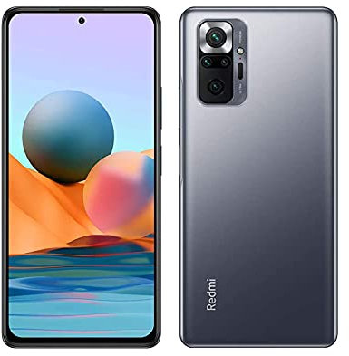 Xiaomi Redmi Note 10 Pro Smartphone 6 GB 128 GB 6,67 120 Hz AMOLED DotDisplay 108 MP Weitwinkel-Kamera 5020 mAh (typ) NFC-Dual-SIM-Karte Gris [Versión en Español]
