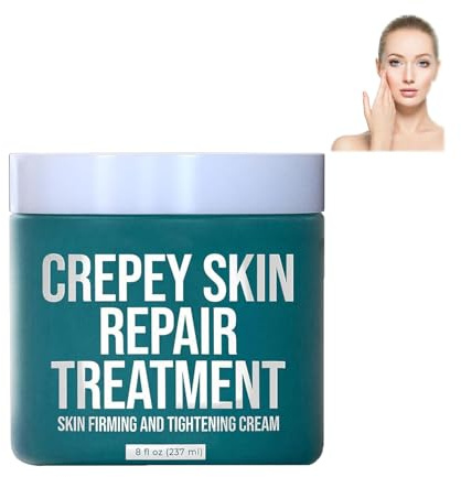 Cellu Crepey Skin Repair Treatment, Deep Hydration Face Tightening Cream, Tightening & Firming Cream for Loose Skin, Visibly Tightens Crepey Skin Fast-absorbing for All Skin Style (1PC)