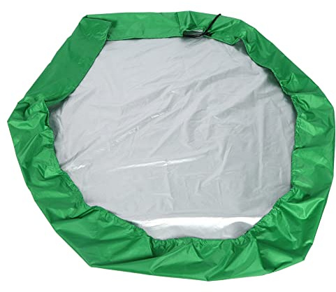 Generic Protezione Esagonale Durevole per Copertura della Sabbiera, a Prova di per Sabbiera, Adatta per L'uso Tutto L'anno, 55,1x43,3x7,9 Pollici (140 * 110 * 20 cm)