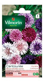 Vilmorin - Sachet graines Centaurée bleuet double variée vilmorin