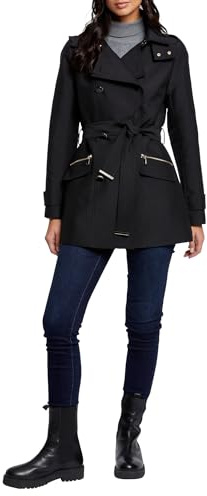 Morgan Trenchcoat dam, svart, 38