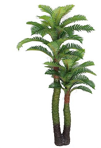 Decovego Palmizio Palma Artificiale Albero Pianta Artificiale Selezione, Selezione pianta di Palma:Palma Modello 21 (140 cm)