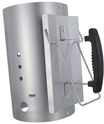 Abaodam Barbeque Grill Outdoor Bbq Fire Starter Carbon Barrel Chimney Starter for Charcoal Easy Ignition Bbq Tool