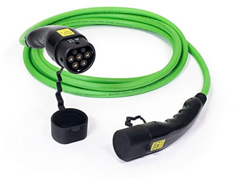 chargeurs-vérificateurs typ2 typ2 de câble, droite, 16 A, triphasée, la mode 3