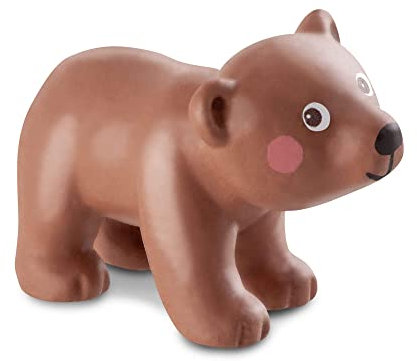 HABA 306754 - Little Friends – Braunbärbaby, Biegepuppen & Tiere ab 3 Jahren