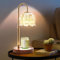 Candle Warmer Lamp with Dimmer - Electric Candle Lamp with Timer for Jar Candles Scented Candles with 2 Bulb