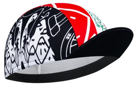 Casquette de cyclisme pour homme en polyester – Casquette sous-casque respirante avec protection UV et bande absorbante, couvre-chef de sport pour vélo de course, vélo de montagne et activités de