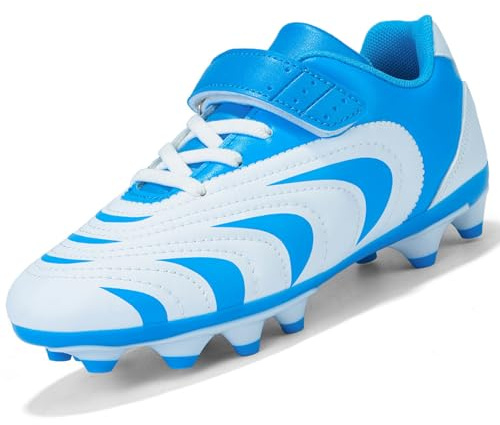 Unitysow Enfant Chaussures de Football Garçon Fille Professionnelles Crampons Chaussure de Foot Adolescents Athlétisme Entrainement Chaussures de Sport