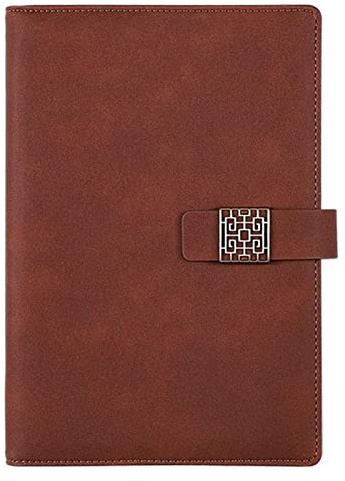 Journal Anteckningsbok Tjock Klassisk Anteckningsbok, Inbunden Pappersflikar Dagbok Lärbok Studentpresenter Stora 100 Sidor, 8,5 X 5,8 Resedagbok(F)