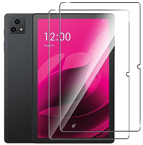 Rojeuinn 2 Stück Schutzglas Kompatibel mit Telekom T Tablet Panzerfolie Schutzfolie,9H Härte Anti-Kratzen Displayschutz,HD Displayschutzfolie
