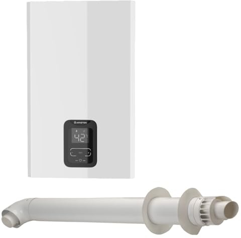 Ariston Next Evo X 11 LPG Gas tankless Water Heater 16.5cm - Instant Water Heater with Horizontal Flue kit Included, Low NOx Burner, Oxygen-Free Copper Heat Exchanger, ECO Mode