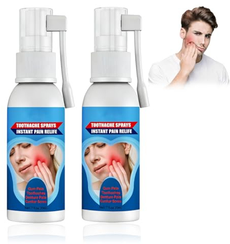 LAKPYN Spray per il Benessere Dentale 20ml,Formula Intensiva con Ingredienti Naturali,Azione Rapida contro Fastidi e Irritazioni Gengivali,Effetto Fresco e Rinfrescante(2PCS)