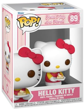 Funko Pop! Sanrio: HK - Hello Kitty - Vinyl-Sammelfigur - Geschenkidee - Offizielle Handelswaren - Spielzeug Für Kinder und Erwachsene - Cartoons Fans - Modellfigur Für Sammler und Display