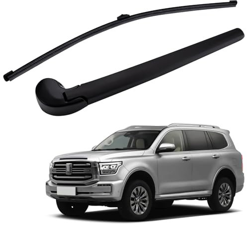 Limpiaparabrisas Trasero Repuesto de Escobilla de Limpiaparabrisas Limpiaparabrisas Coche Trasero kit de Brazo y Cuchilla de Limpiaparabrisas de Ventana Trasera Limpiaparabrisas para Touran 2003-2009