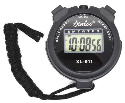 Digital Cronómetro, Cronómetro Reloj, Cronómetro Deportivo con Pantalla Grande, para un Funcionamiento Sencillo, Cronómetro Digital para Entrenamiento de Natación, Niños y Entrenadores