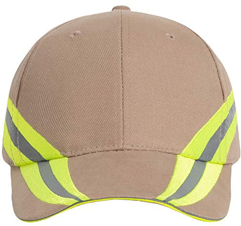 FIRE & FIGHT Streetwear Feuerwehr Basecap Reflexstreifen Design reflektierend Sicherheit und Ausrüstung für Brandbekämpfer