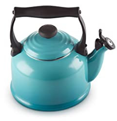 Le Creuset Wasserkessel Tradition, Füllmenge: 2,1 l, Emaillierter Stahl, Karibik, 40102021700000