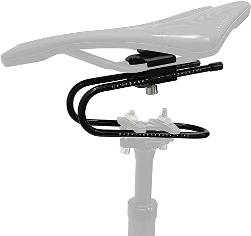 Amortisseur de Vélo, WASAGA Dispositif de Suspension en Acier à Ressort en Alliage de Selle de Siège de Bicyclette pour Les Accessoires de Cyclisme de Pièces de Vélo de Loisirs de Route Montagne VTT