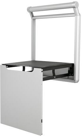 Duschsitz Klappbar Wandmontage Dusch Badestühle Dusch-Klappsitz Badestuhl Duschhocker Duschklappsitz, Duschhilfe Dusche Klappsitz Klappbar bis 150kg