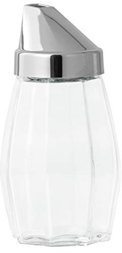 FACKELMANN Sucrier Jade Verre 160 ML Argenté env. 13 cm