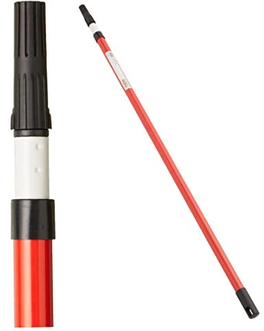 ProDec Contractor Manche télescopique 1,1 m - 2,0 m pour montures de rouleau, fermeture quart de tour, compatible avec les montures à visser et à emboîter