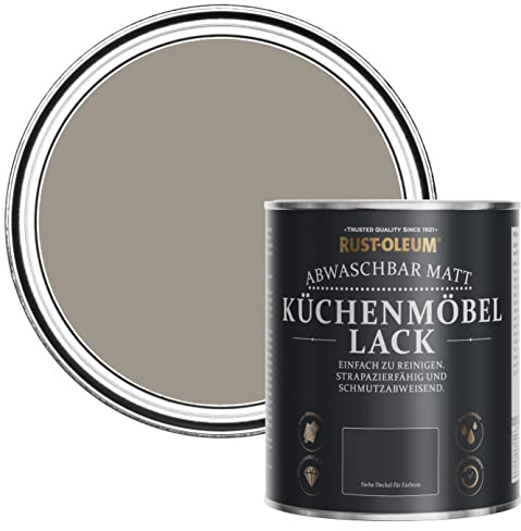 Rust-Oleum Brown Kitchen Cupboard Paint in Matt Finish - Whipped Truffle 750ml