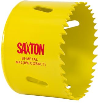 Saxton HSS Hole Saw Cutter M42 Bi-Metal 8% Cobalt Heavy Duty (14mm – 230mm) (65mm)