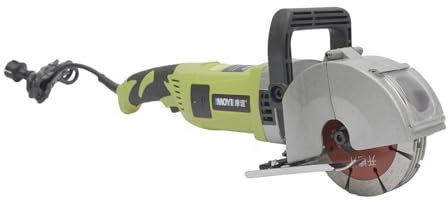 Begoniape Fresa a scanalatura, 4000 W, con pompa dell'acqua (altezza di trasporto: 10 m), scanalatura senza polvere, profondità massima scanalatura: 0 – 37 mm, larghezza massima scanalatura: 0 – 33 mm