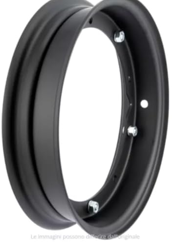 Cerchio in acciaio SIP 2.10-10 scomponibile nero adatto per Vespa 50 special n l r pk px et