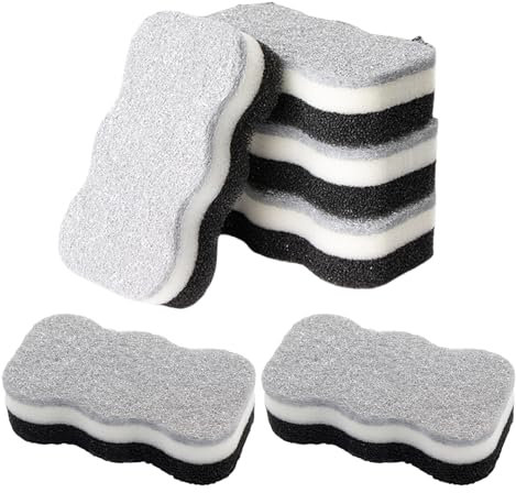 Spugne Da Cucina Non Scratch Scrub Ciotola Spugne di Pulizia Doppio Lato Per Cucina Bagno Di Più