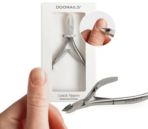 Doonails® Nagelhautzange – Professionelle Cuticle Nippers aus Edelstahl | Präzises & sanftes Entfernen abgestorbener Nagelhaut | Scharfe Klingen & ergonomisches Design – Maniküre & Pediküre Tool