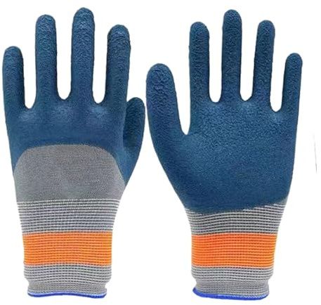 Garden Gloves - Waterproof Puncture Resistant Rubber Protection, Thorn Proof Abrasion Guard | Durable Yard Work Hand Cover With Flexible Grip, Protective Gardening Accessories For Planting Landscaping
