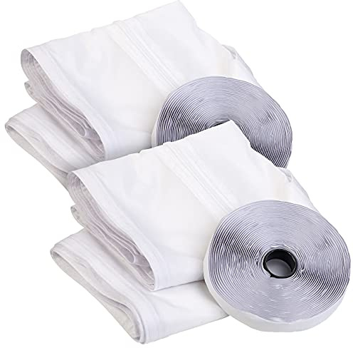 Sichler Haushaltsgeräte Abluftschlauch: 2er Pack Abluft-Dachfensterabdichtung für mobile Klimageräte (Klimaanlage Fensterkit, Fensterfolie für Klimaanlage, Luftentfeuchter)