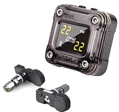 XIAOGUANG LingLONG M1 Motorcycle Tire Pressure Monitoring System Waterproof Motorbike TPMS Accessories With 2 Internal Sensors