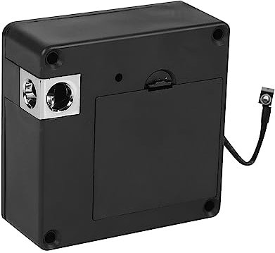 Cerradura de Gabinete Inteligente Electrónica RFID NFC Ejoyous, Negro, Cerradura de Cajón Inteligente, para Seguridad Infantil