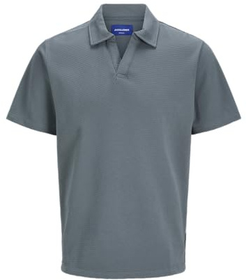 Jack & Jones Joralmeria Texture Polo SS Joralmeria Texture Polo S Uomo (Pacco da 1)
