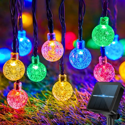 60LED 6M/20FT Solar Lights Outdoor Garden - 8 Modes & 8H Timer