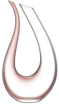 RIEDEL Amadeo Dekanter - Rosa - Einzelpackung, Karaffe, Kristallglas, Nur Handwäsche – Glasreinigungsperlen ungeeignet - 1756/13R