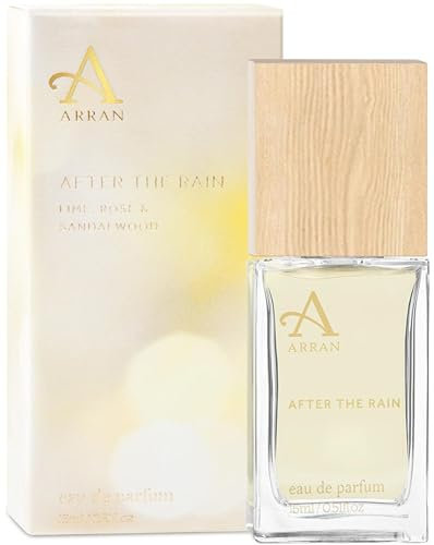 Arran Sense of Scotland After the Rain Eau de Parfum Spray (15ml) with Rose, Musk, Floral Citrus, and Warm Woody Notes