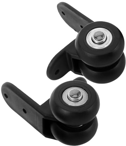 FIXOSHEE Ruote Girevoli per Altoparlanti, Rotelle di Ricambio per Carrelli Audio Pesanti Piastra Superiore, Kit Sostituzione Ruote Silenziose per Valigie e Apparecchiature da Palco